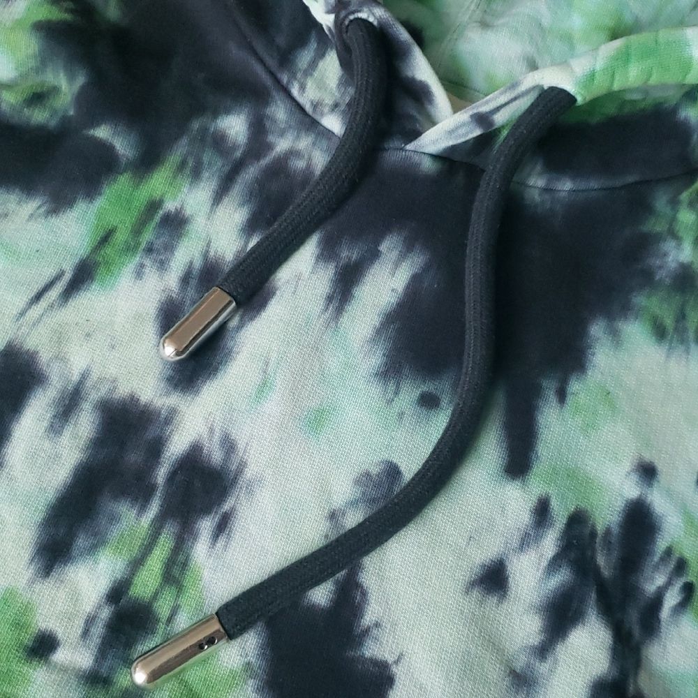 Ami Alexandre Mattiussi Ami Paris Green Tie Dye Edgy Casual Streetwear Small - Picture 4 of 10
